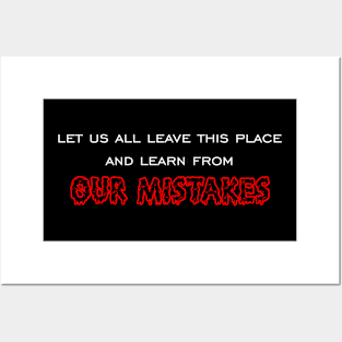 Our Mistakes Posters and Art